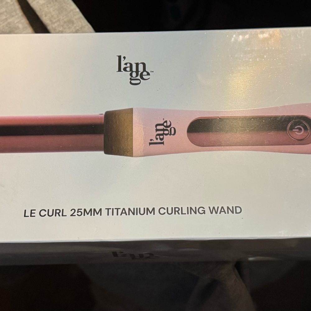Lange Blush Titanium Curling Wand